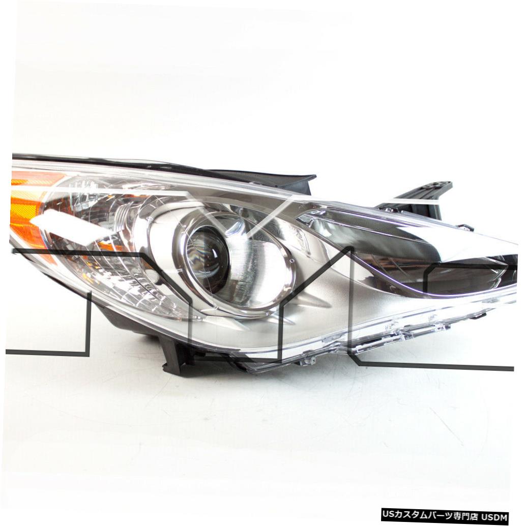 ヘッドライト 11-13ヒュンダイソナタタイプ1 GLSモデル右助手席ヘッドライトNSFに適合 Fits 11-13 Hyundai Sonata Type 1 GLS Model Right Passenger Headlight NSF 【並行輸入品】 58,410円