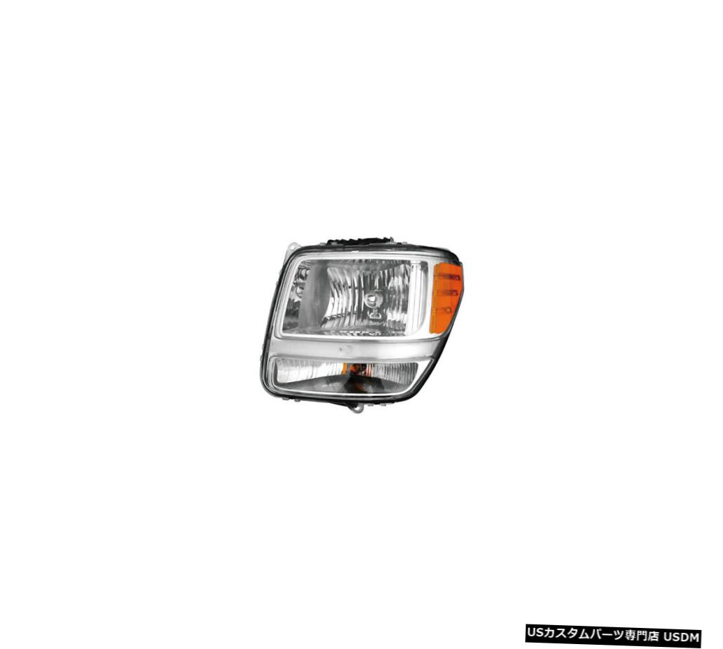 ヘッドライト 2007-2009ダッジニトロドライバー左サイドフロントヘッドライトランプ 2007-2009 Dodge Nitro Driver Left Side Front Headlight Lamp 【並行輸入品】