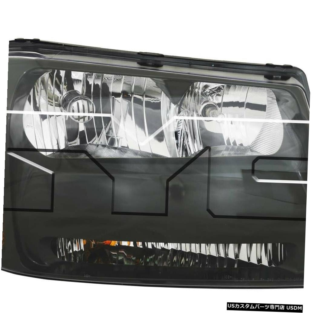 ヘッドライト 06-09シボレートレイルブレイザーLT右助手席ヘッドライトヘッドランプNSF 06-09 Chevy Trailblazer LT Right Passenger Headlight Headlamp NSF 【並行輸入品】