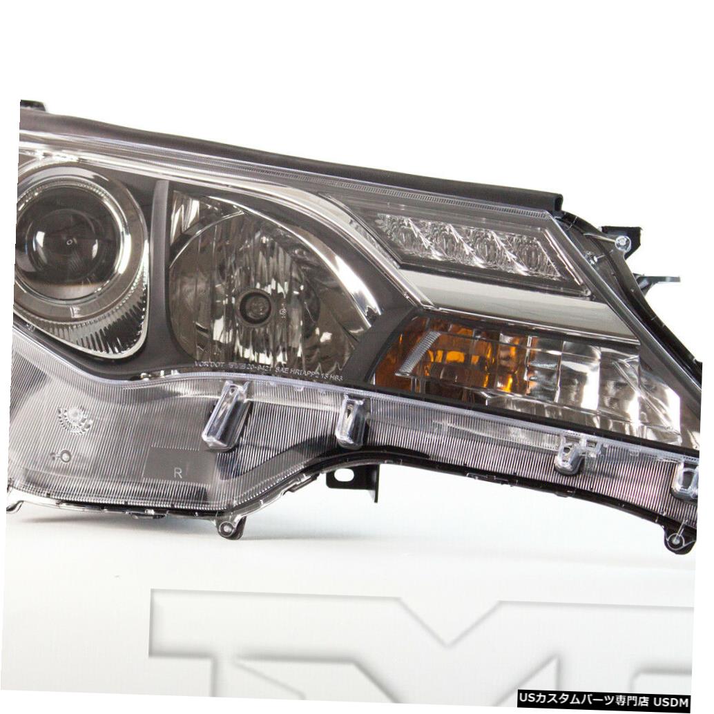 ヘッドライト 13-15トヨタRAV-4 JP / USビルトライトパッセンジャーヘッドライトヘッドランプNSF 13-15 Toyota RAV-4 JP/US Built Right Passenger Headlight Headlamp NSF 【並行輸入品】