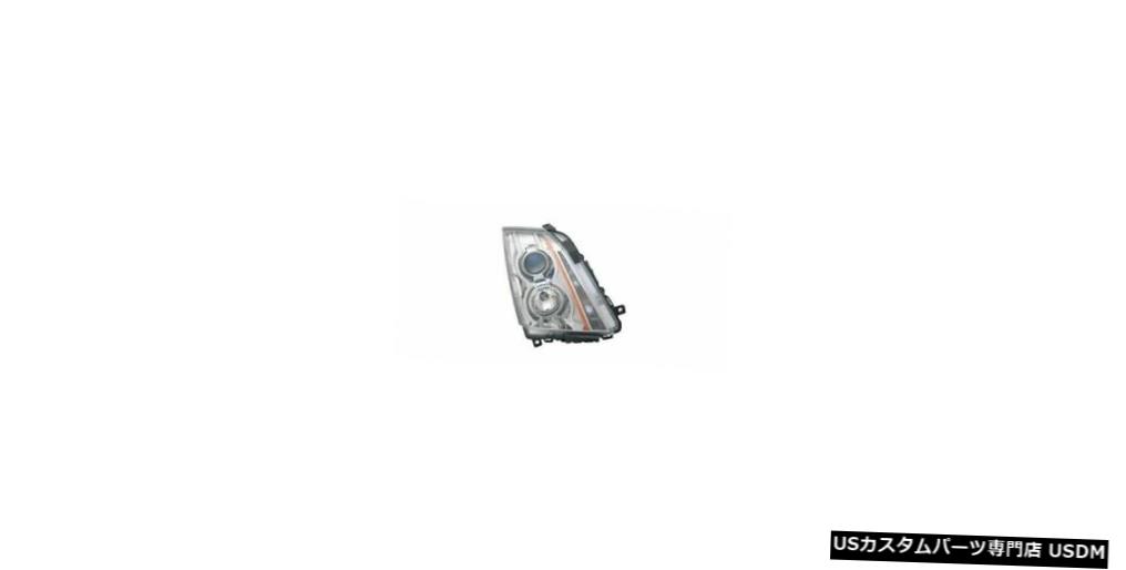 ヘッドライト 08-11キャデラックCTS（ハロゲン）助手席ヘッドライト 08-11 Cadillac CTS (Halogen) Passenger Headlight 【並行輸入品】