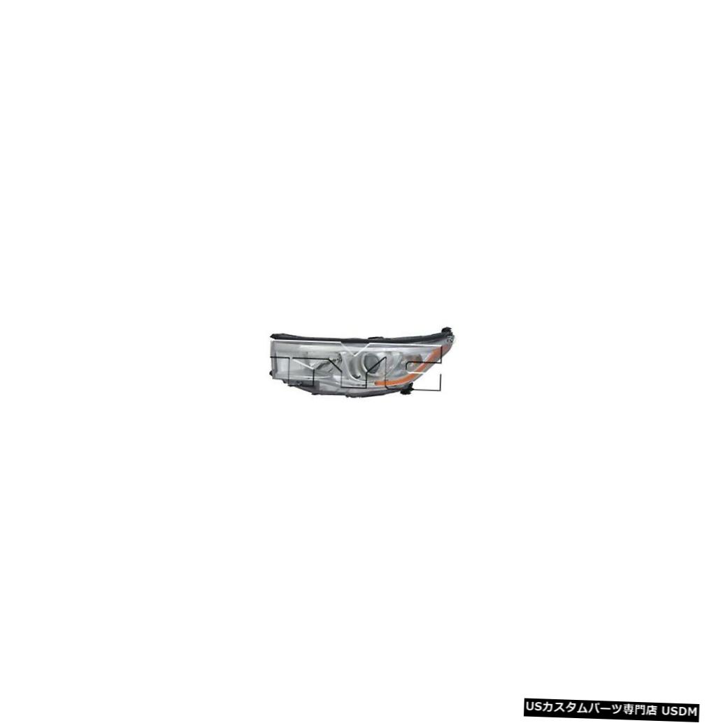 ヘッドライト 14-16トヨタハイランダースモーククロームドライバーヘッドライトなし 14-16 Toyota Highlander w/o Smoked Chrome Driver Headlight 【並行輸入品】 56,496円