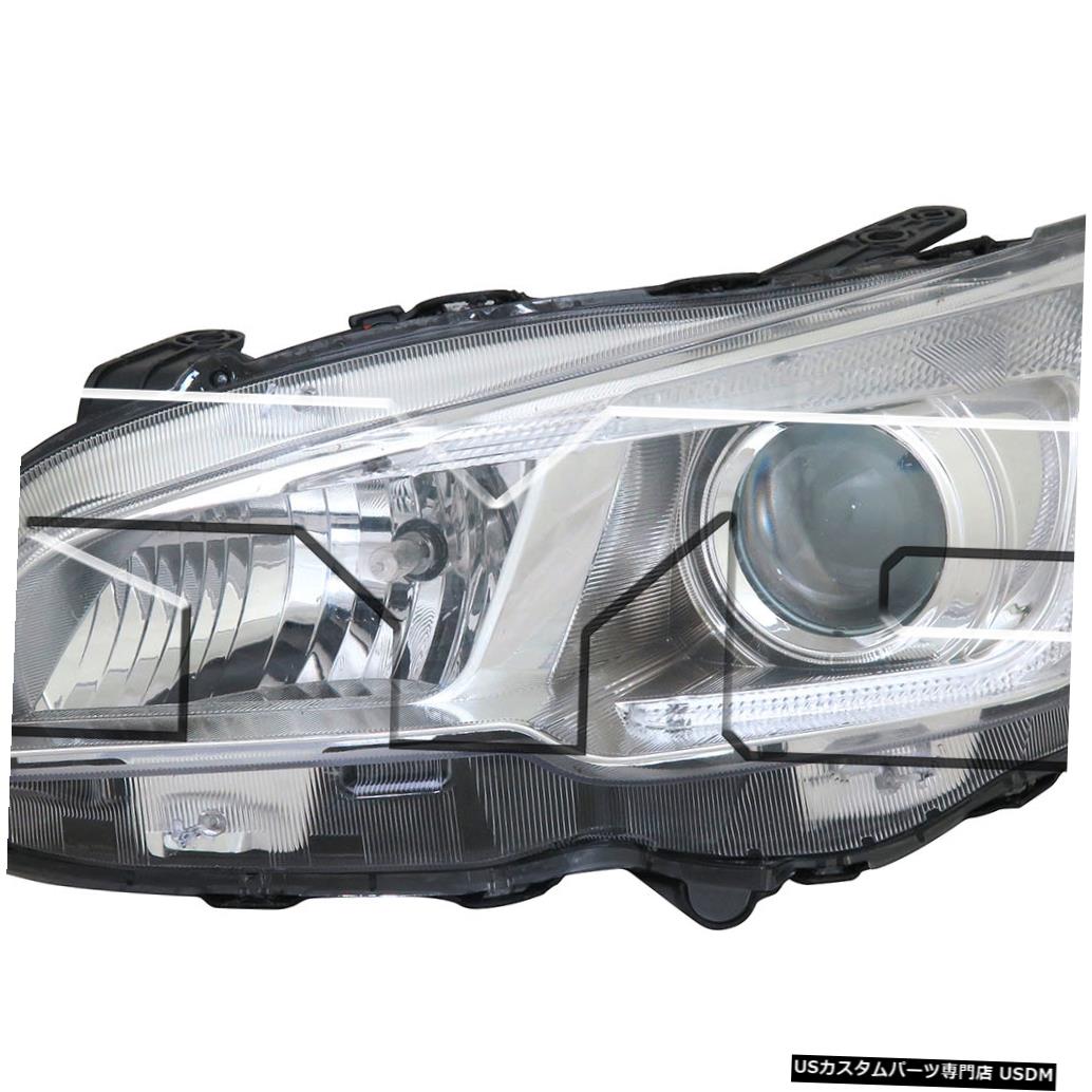 独創的 15 19スバルwrxハロゲンヘッドライトフロントランプ助手席右側に適合 ライト ランプ Revuemusicaleoicrm Org