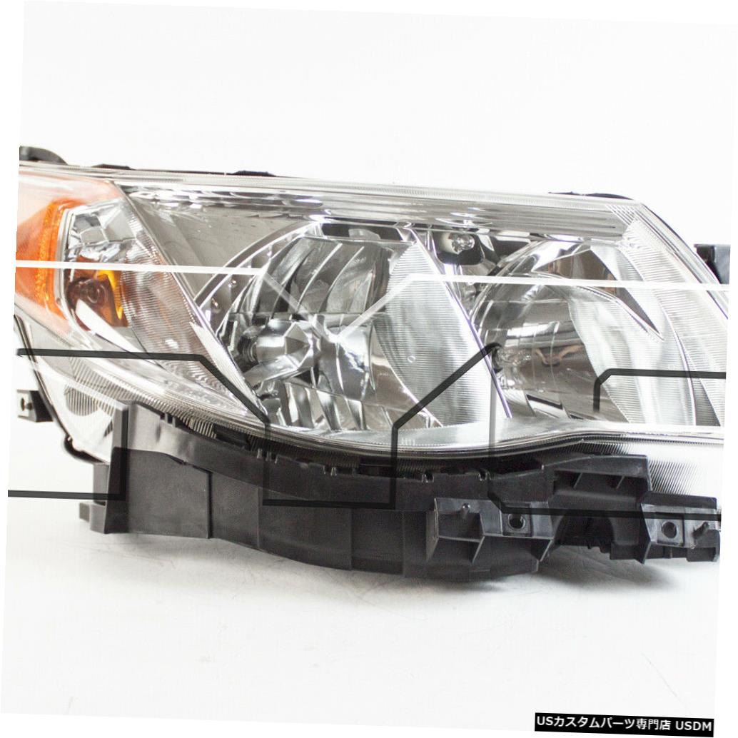 安心の定価販売 ライト ランプ ヘッドライト Capa Headlamp Headlight Passenger Right Halogen Forester Subaru 09 13 Fits 09 13スバルフォレスターハロゲン右助手席ヘッドライトヘッドランプcapaに適合 Tarotreikiworld Com