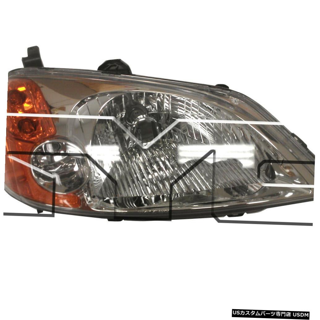 驚きの値段で ライト ランプ Right Sedan Civic Honda 01 03 01 03ホンダシビックセダン右助手席 ヘッドライトヘッドランプnsf ヘッドライト Passenger Nsf Headlamp Headlight Gs Louislegrand Com