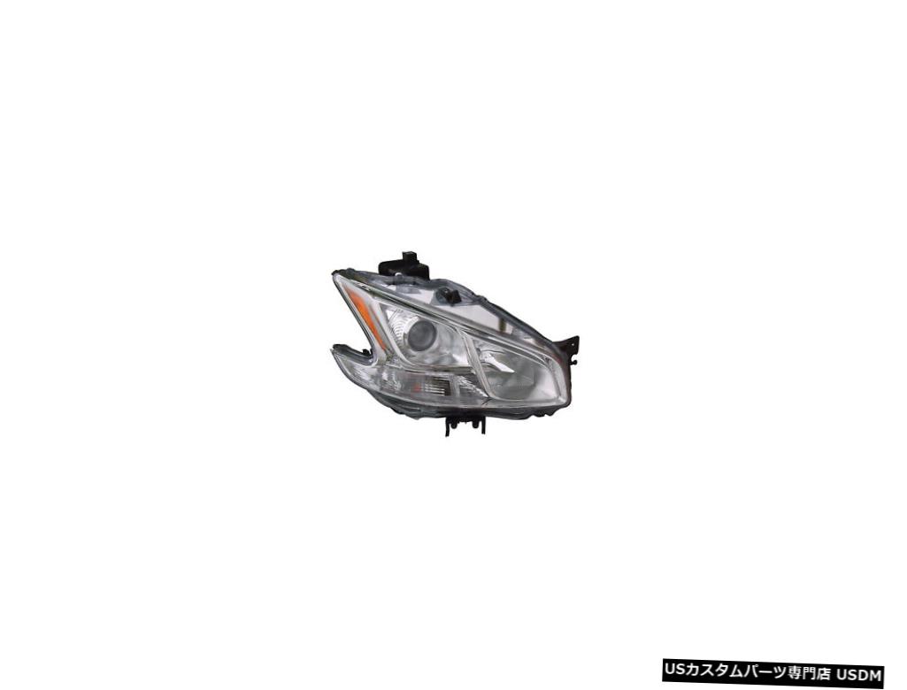 ヘッドライト 2009-2014日産マキシマ3.5S / SV助手席右側のハロゲンヘッドライトランプに適合 Fits 2009-2014 Nissan Maxima 3.5S/SV Passenger Right Side Halogen Headlight Lamp 【並行輸入品】
