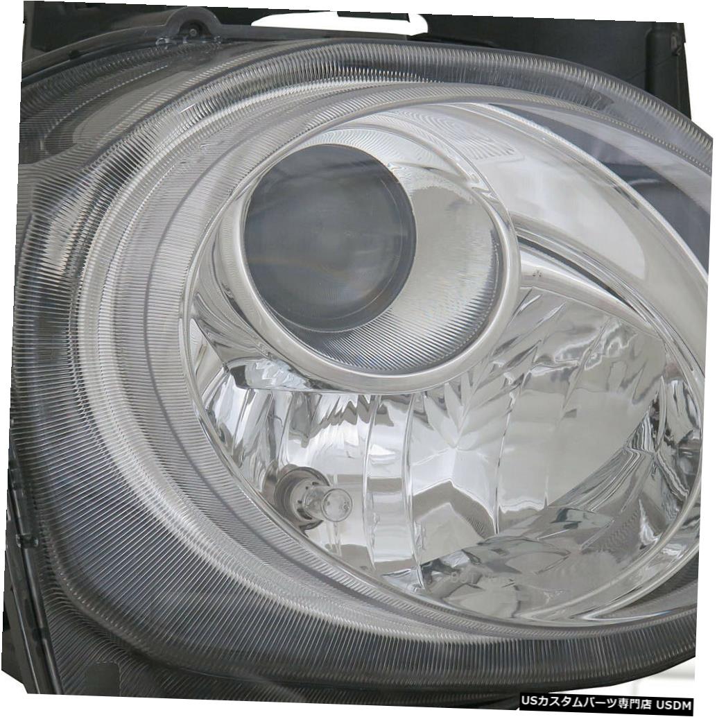 ヘッドライト 15-17日産ジュークハロゲン右助手席ヘッドライトヘッドランプCAPAに適合 Fits 15-17 Nissan Juke Halogen Right Passenger Headlight Headlamp CAPA 【並行輸入品】