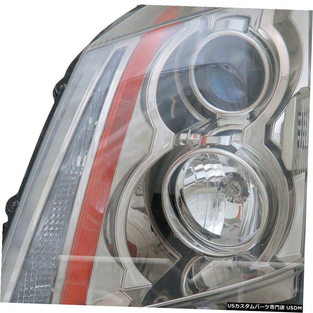 ヘッドライト 08-14キャデラックCTSハロゲン左ドライバーヘッドライトヘッドランプCAPA 08-14 Cadillac CTS Halogen Left Driver Headlight Headlamp CAPA 【並行輸入品】