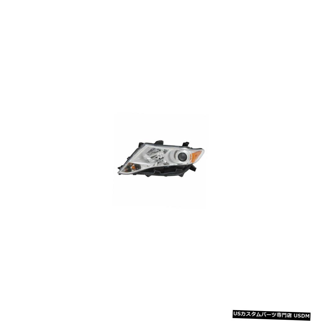 ヘッドライト 09-16トヨタベンザハロゲン左ドライバーヘッドライトヘッドランプCAPA 09-16 Toyota Venza Halogen Left Driver Headlight Headlamp CAPA 【並行輸入品】