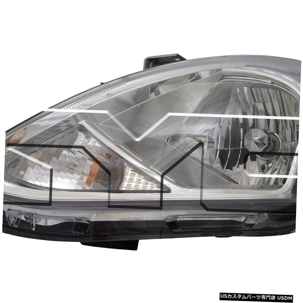 ヘッドライト 15-19日産Versaセダンヘッドライトアセンブリフロントランプドライバー左側に適合 Fits 15-19 Nissan Versa Sedan Headlight Assembly Front Lamp Driver Left Side 【並行輸入品】