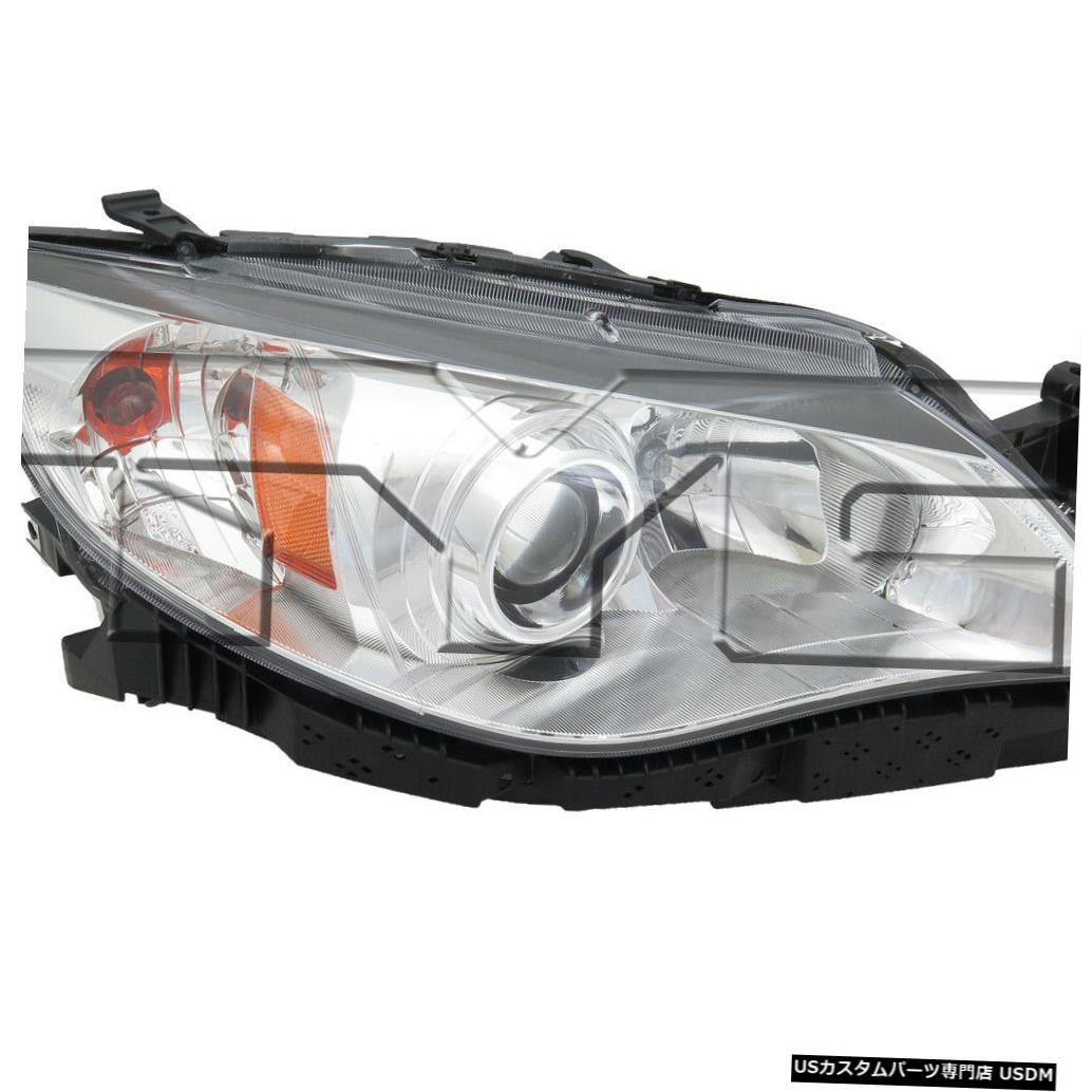ヘッドライト 12-14スバルインプレッサWRXセダン/ワゴンハロゲン右助手席ヘッドライトNSFに適合 Fits 12-14 Subaru Impreza WRX Sedan/Wagon Halogen Right Passenger Headlight NSF 【並行輸入品】