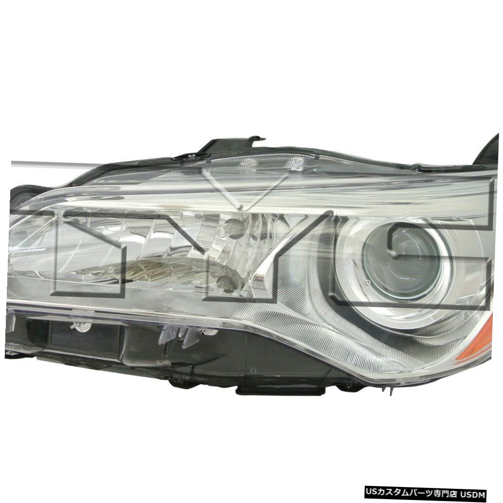 ヘッドライト 15-17トヨタカムリLE / XLEクロムハロゲン左ドライバーヘッドライトヘッドランプCAPA 15-17 Toyota Camry LE/XLE Chrome Halogen Left Driver Headlight Headlamp CAPA 【並行輸入品】 48,840円