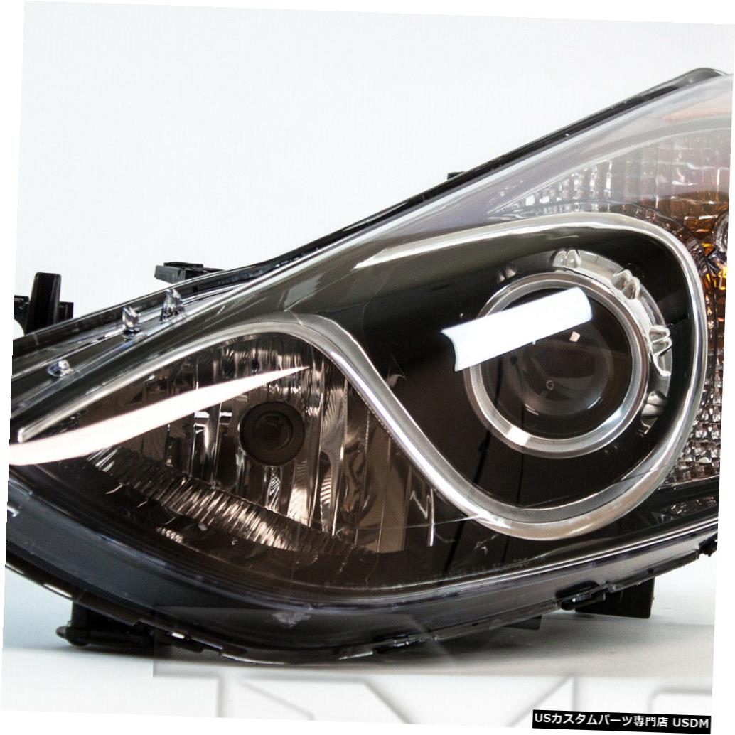 ヘッドライト 13-16ヒュンダイエラントラハッチバックGT左ドライバーヘッドライトヘッドランプCAPAに適合 Fits 13-16 Hyundai Elantra Hatchback GT Left Driver Headlight Headlamp CAPA 【並行輸入品】