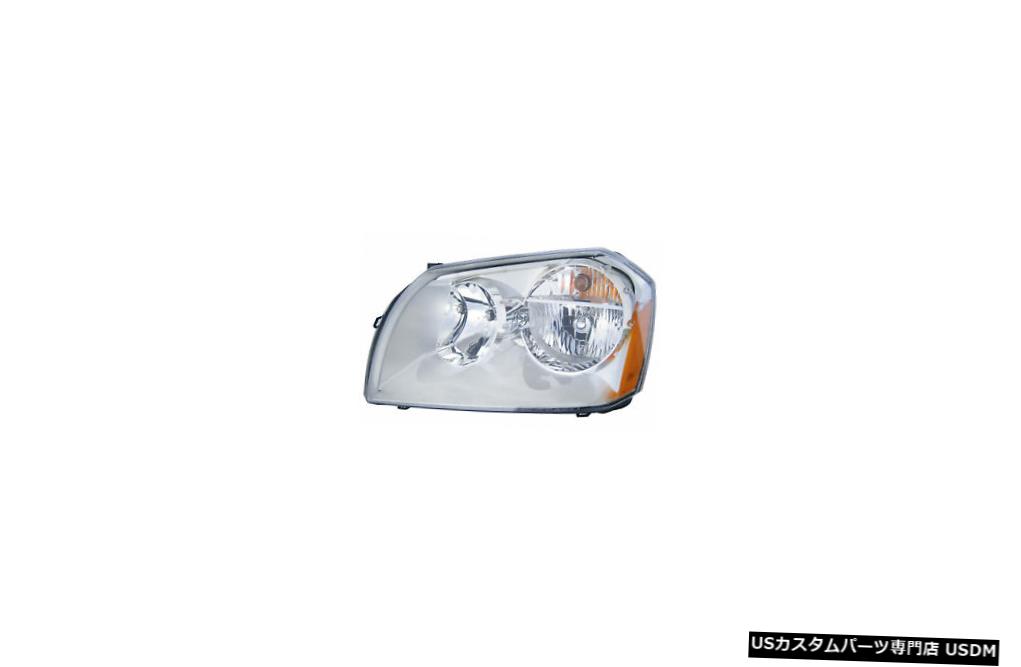 ヘッドライト 2005-2007ダッジマグナム5.7Lドライバー左側クロムリムヘッドライトランプ 2005-2007 Dodge Magnum 5.7L Driver Left Side Chrome Rim Headlight Lamp 【並行輸入品】