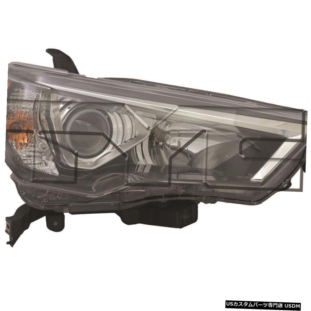 ヘッドライト 14-18トヨタ4ランナー右助手席ヘッドライトヘッドランプNSF 14-18 Toyota 4Runner Right Passenger Headlight Headlamp NSF 【並行輸入品】