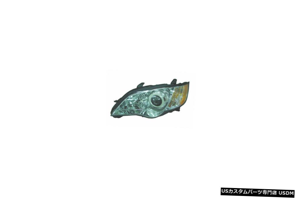 ヘッドライト 08-09スバルレガシィアウトバックドライバーヘッドライトに適合 Fits 08-09 Subaru Legacy Outback Driver Headlight 【並行輸入品】