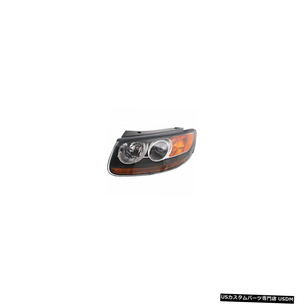 ヘッドライト 07/07アセンブリドライバー側から07-09ヒュンダイサンタフェヘッドライトに適合 Fits 07-09 Hyundai Santa Fe Headlight From 7/07 Assembly Driver Side 【並行輸入品】