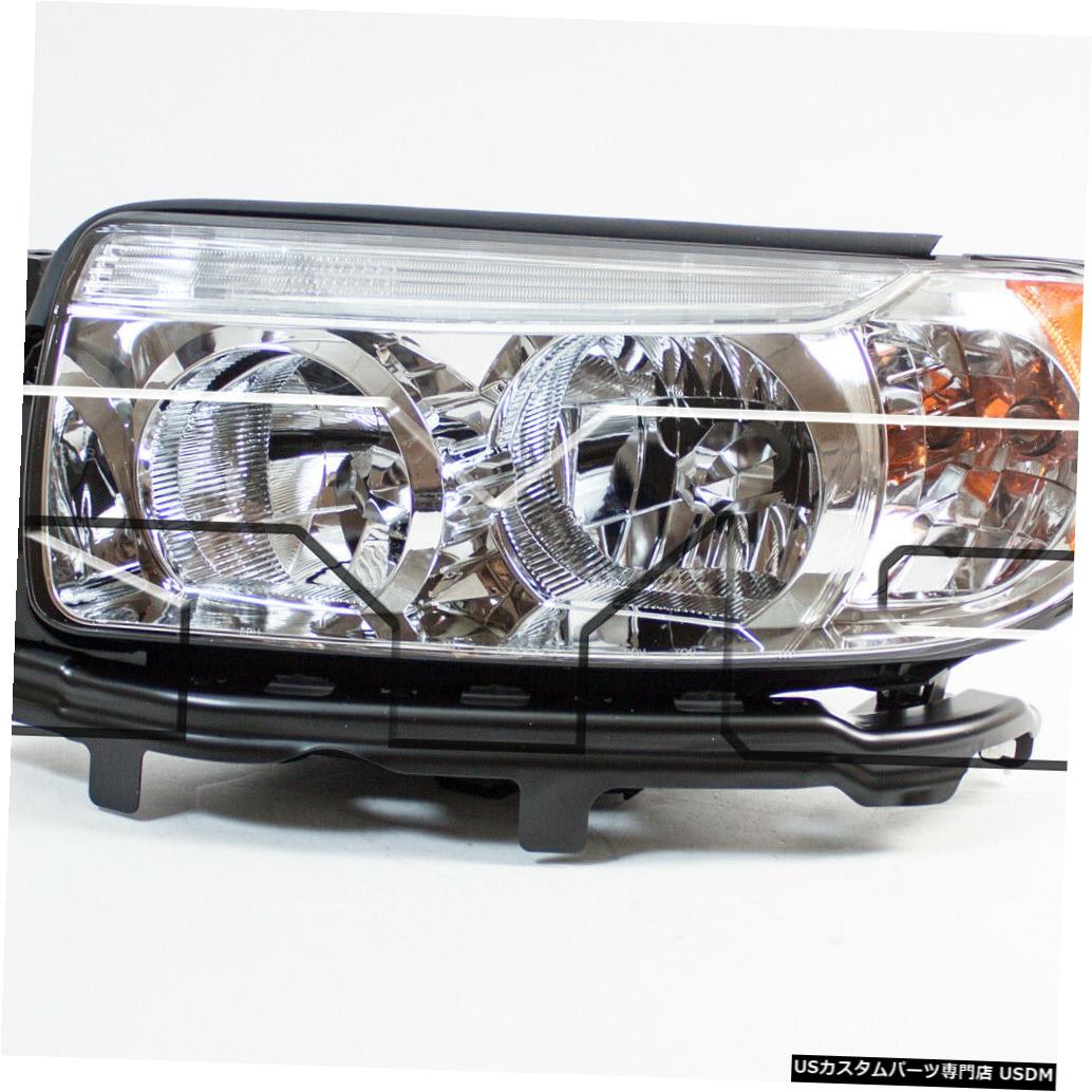 愛用 ライト ランプ ヘッドライト Nsf Headlight Driver Left Halogen Non Sport Forester Subaru 06 08 Fits 06 08スバルフォレスターノンスポーツハロゲン左ドライバーヘッドライトnsfに適合 Www Babystoreenxovais Com Br