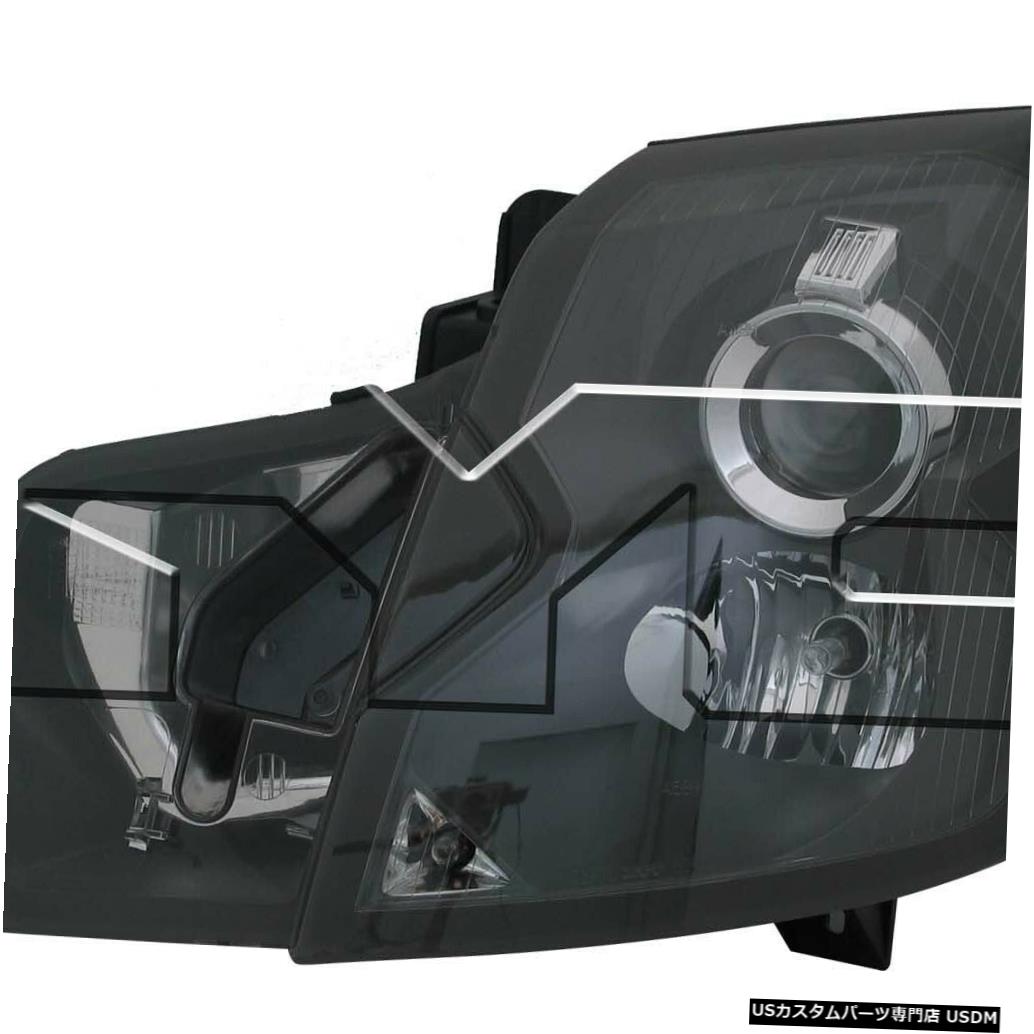 ヘッドライト 03-07 Cadillac CTS w/o HID & Leveling Left Driver Headlight Headlamp NSF 【並行輸入品】