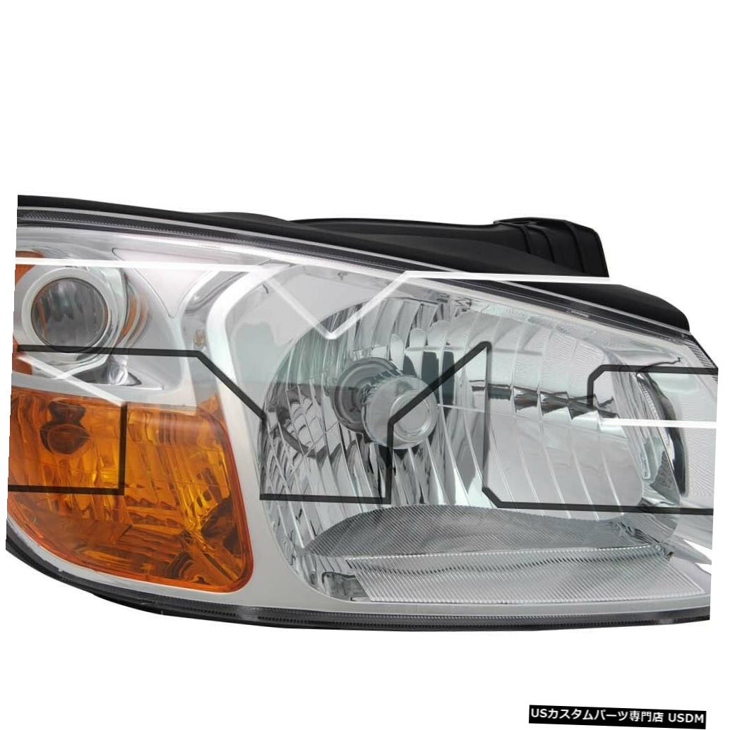 全商品オープニング価格 特別価格】 ライト・ランプ-07-09 Fits NSFに適合 Headlamp Headlight Passenger  Right Sedan Spectra Kia 07-09 ヘッドライト Kia NSF Headlamp Headlight Passenger  Right Sedan Spectra