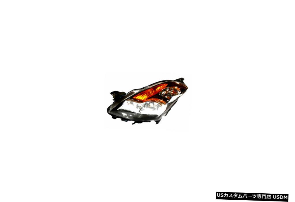 ヘッドライト 07-07日産アルティマ（セダンハロゲンブラック）ドライバーヘッドライトに適合 Fits 07-07 Nissan Altima (Sedan Halogen Black) Driver Headlight 【並行輸入品】