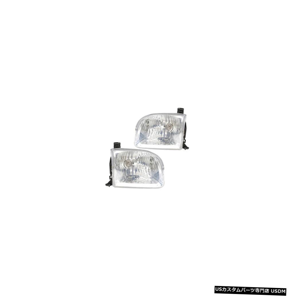 高知インター店 ライト ランプ Set Pair Headlights Passenger Driver Cab Double Sequoia Tundra Toyota 00 04 ヘッドライト Physiotherapy Rishonit Co Il