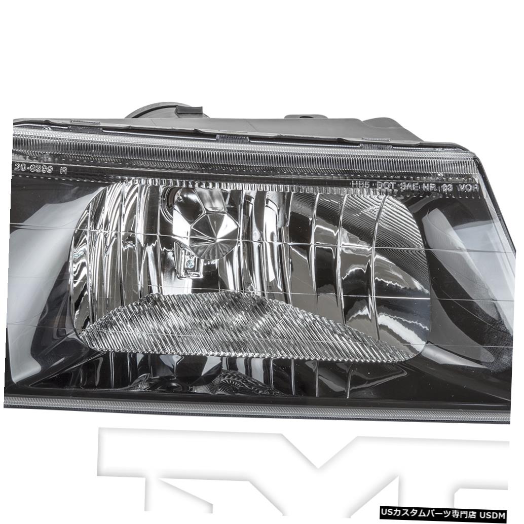ヘッドライト 03-04マーキュリーマローダーブラックライトパッセンジャーヘッドライトヘッドランプ 03-04 Mercury Marauder Black Right Passenger Headlight Headlamp 【並行輸入品】