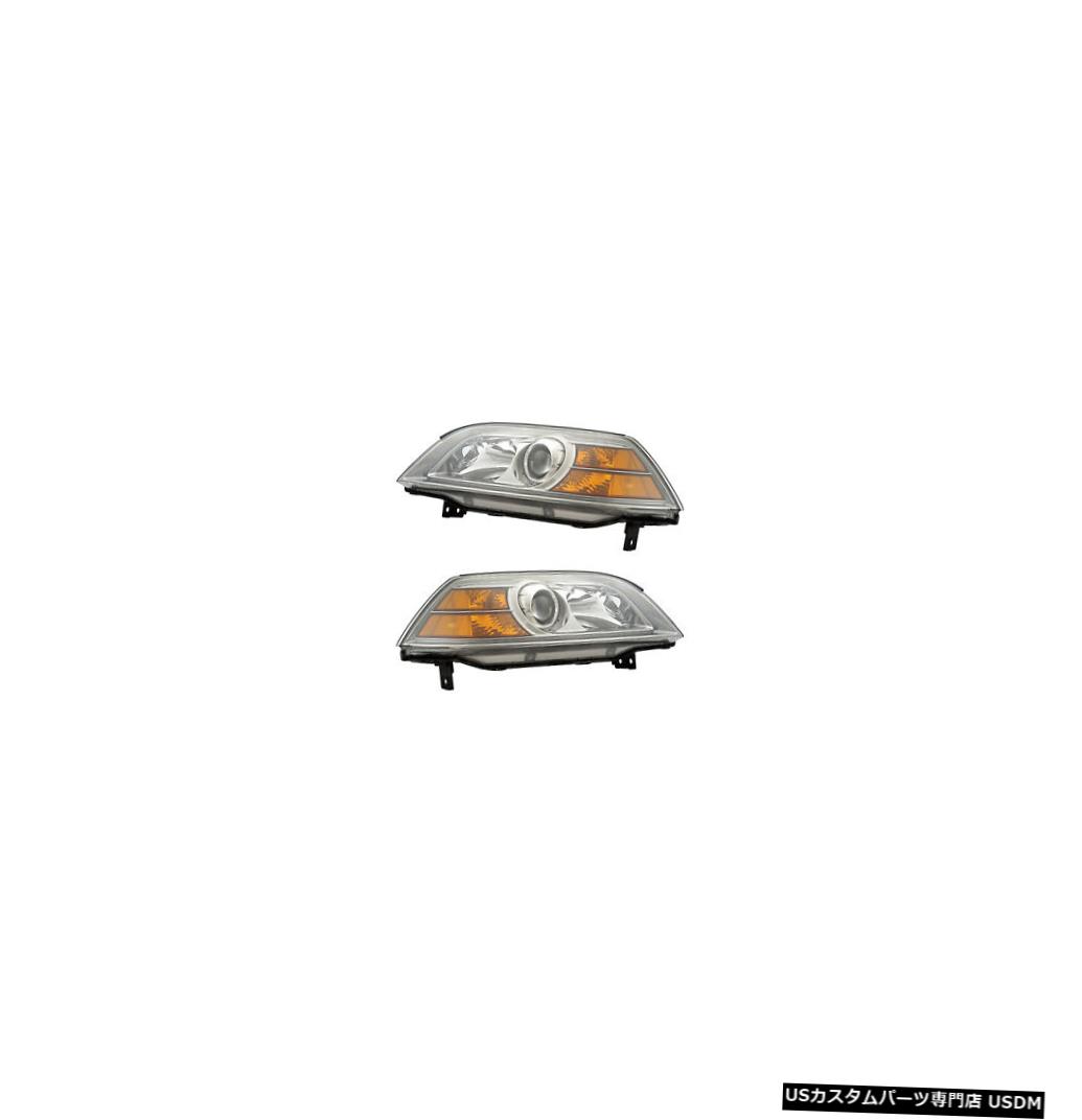 ヘッドライト 2004-2006 Acura MDX Driver & Passenger Side Headlights Lamps Assembly Pair Set 【並行輸入品】