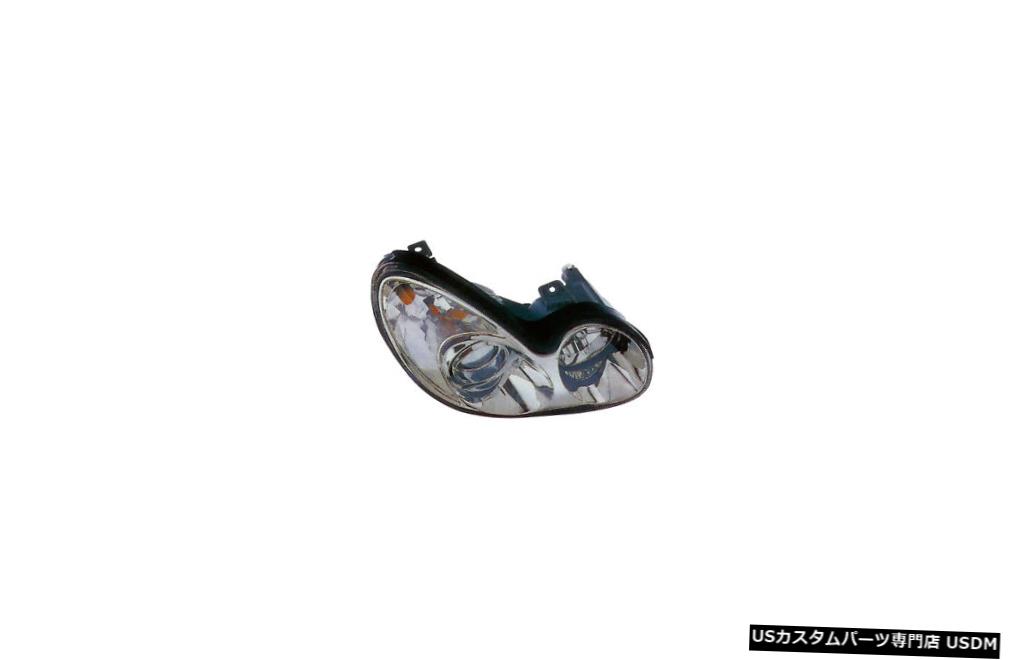 ヘッドライト 2002?2005年のヒュンダイソナタの右側のヘッドライトランプアセンブリに適合 Fits 2002-2005 Hyundai Sonata Passenger Right Side Headlight Lamp Assembly 【並行輸入品】