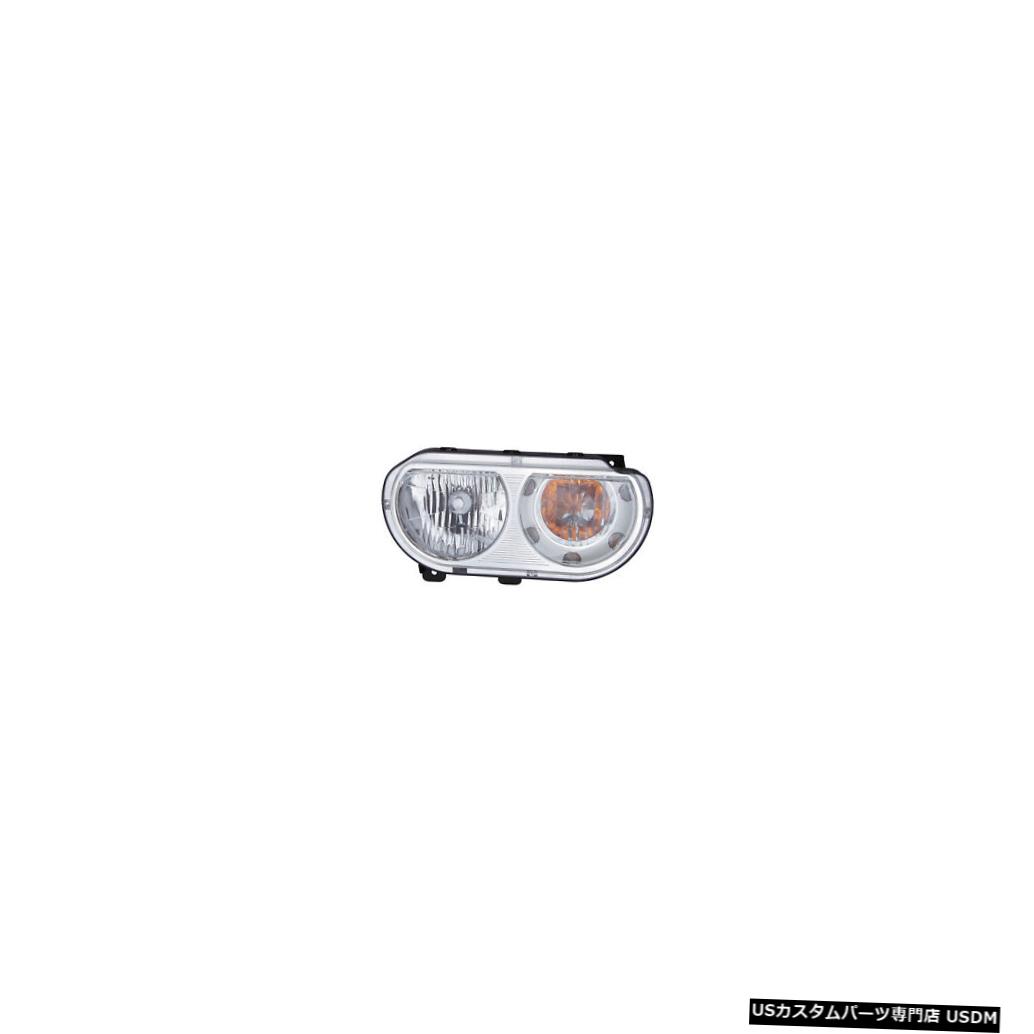 ヘッドライト 2008-2014ダッジチャレンジャー乗客右ハロゲンヘッドライトランプアセンブリ 2008-2014 Dodge Challenger Passenger Right Halogen Headlight Lamp Assembly 【並行輸入品】