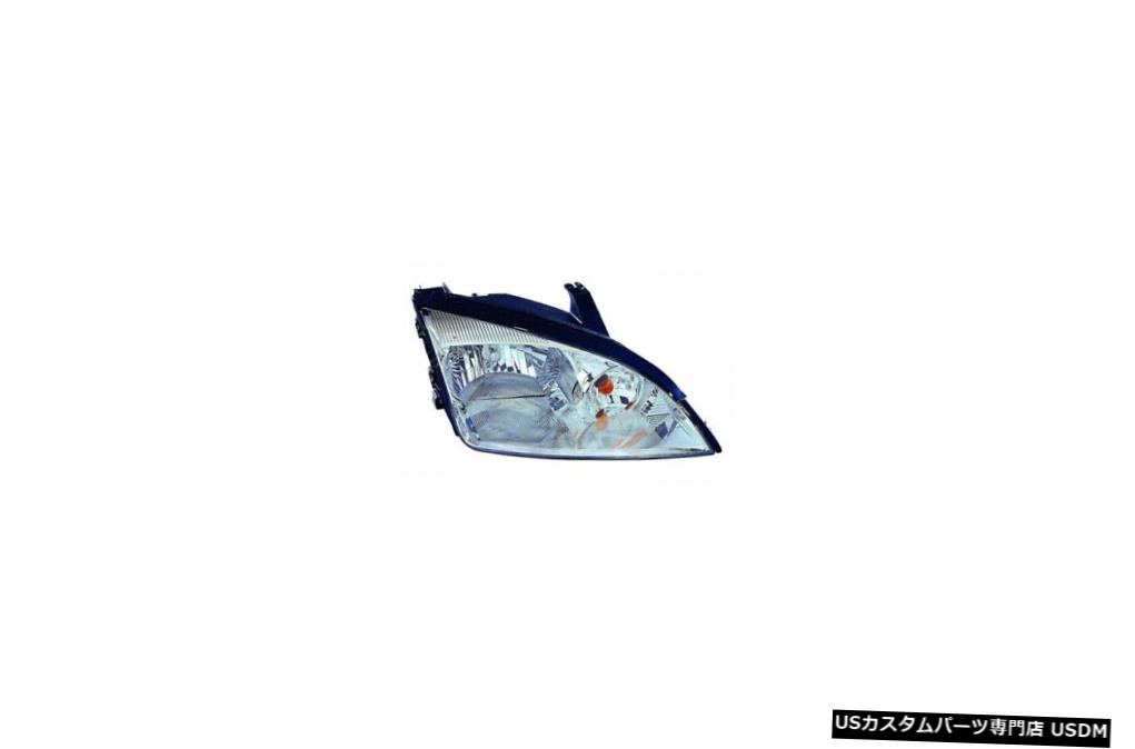 ヘッドライト 05-07フォードフォーカスw / o HID右助手席ヘッドライトヘッドランプNSF 05-07 Ford Focus w/o HID Right Passenger Headlight Headlamp NSF 【並行輸入品】