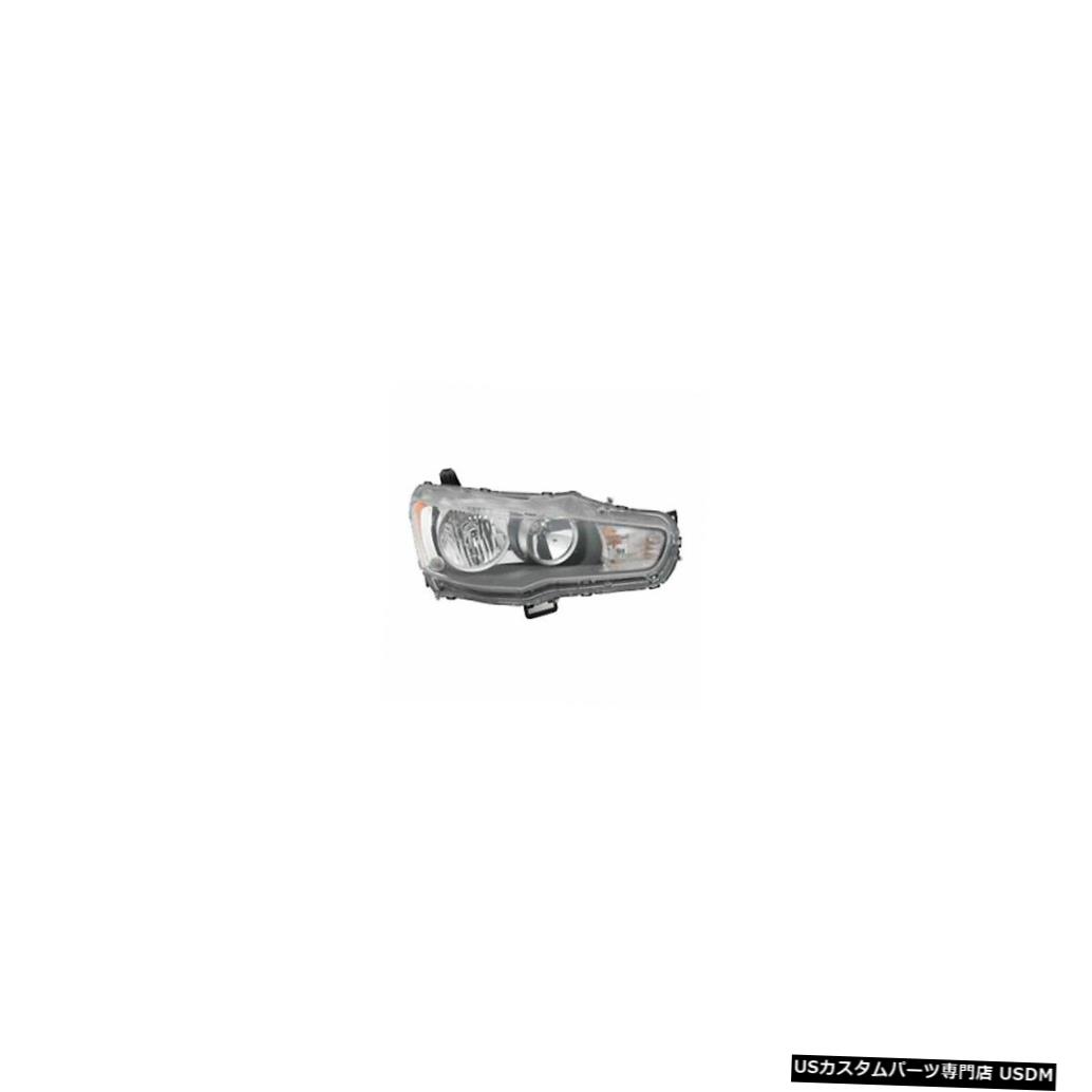 ヘッドライト 08-09三菱ランサー右助手席ヘッドライトヘッドランプNSF 08-09 Mitsubishi Lancer Right Passenger Headlight Headlamp NSF 【並行輸入品】