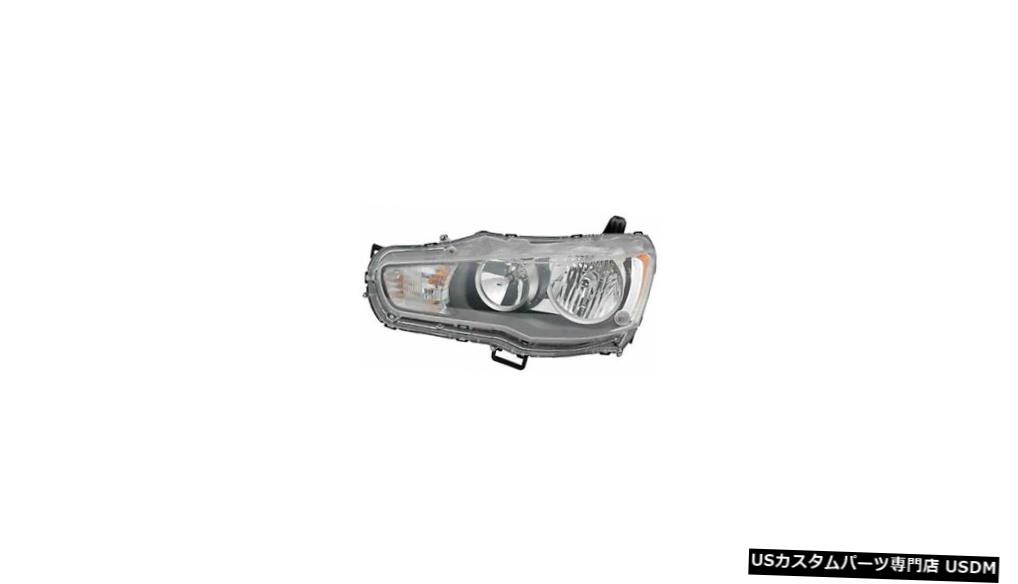ヘッドライト 08-09三菱ランサー左ドライバーヘッドライトヘッドランプNSF 08-09 Mitsubishi Lancer Left Driver Headlight Headlamp NSF 【並行輸入品】