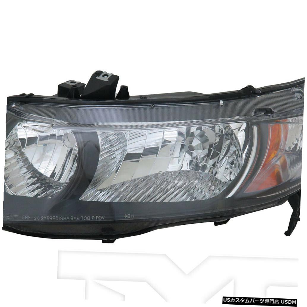 ヘッドライト 10-11ホンダシビッククーペ左ドライバーヘッドライトヘッドランプNSF 10-11 Honda Civic Coupe Left Driver Headlight Headlamp NSF 【並行輸入品】