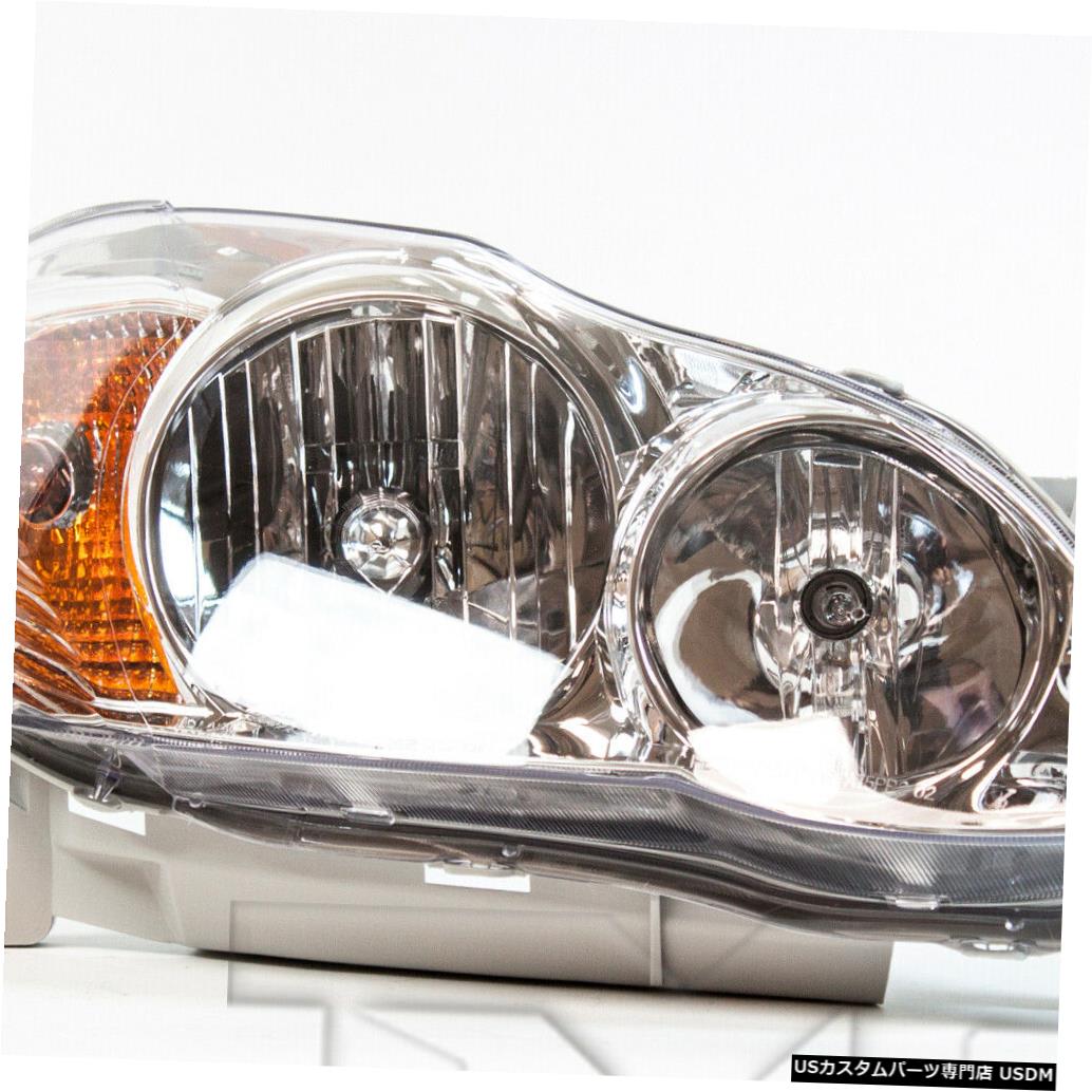 ヘッドライト 05-08トヨタカローラCE / LE右助手席ヘッドライトヘッドランプCAPA 05-08 Toyota Corolla CE/LE Right Passenger Headlight Headlamp CAPA 【並行輸入品】
