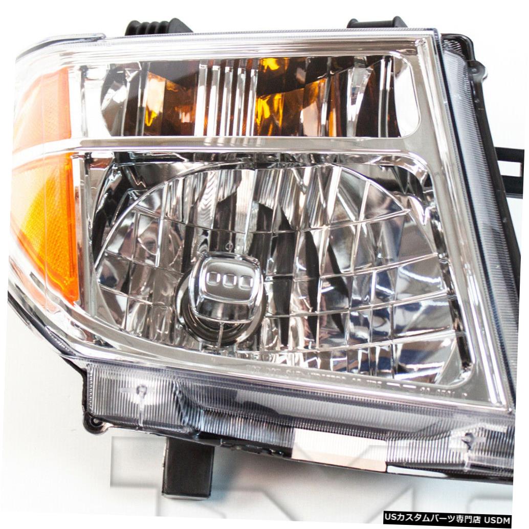 ヘッドライト 05-08日産フロンティア/ 05-07パスファインダー右助手席ヘッドライトNSFに適合 Fits 05-08 Nissan Frontier/05-07 Pathfinder Right Passenger Headlight NSF 【並行輸入品】