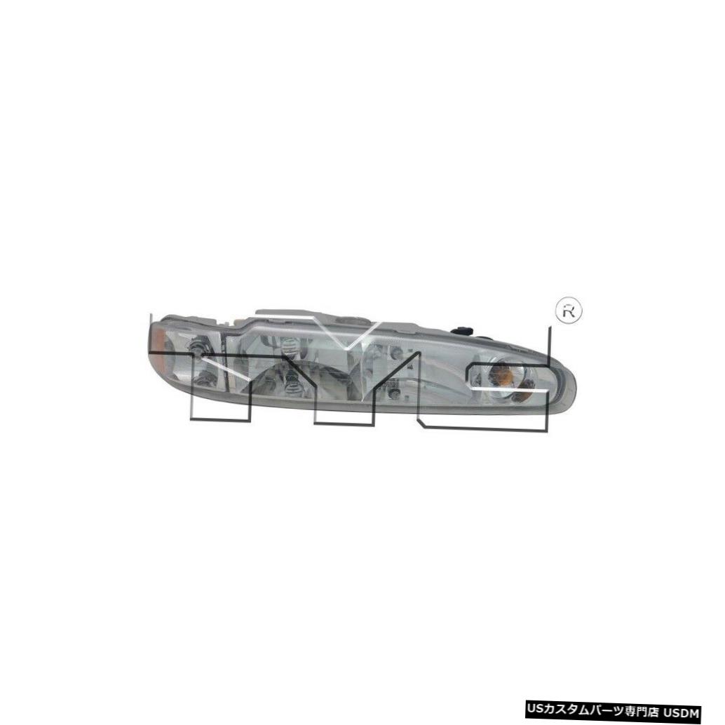 ヘッドライト 98-02オールズモビル陰謀の右の乗客ヘッドライトヘッドランプNSF 98-02 Oldsmobile Intrigue Right Passenger Headlight Headlamp NSF 【並行輸入品】