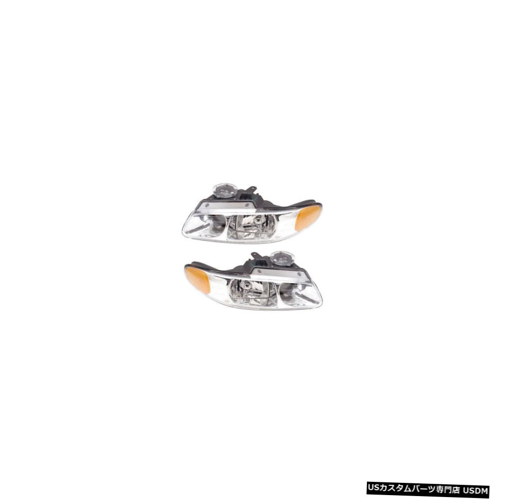 ヘッドライト 96-99 Chrysler Town & Country/Dodge Caravan Driver & Passenger Headlights Pair 【並行輸入品】 45,012円