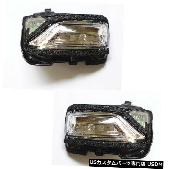 Turn Signal Lamp シボレーマリブのサイドビューミラーターンシグナルライトランプのペア16 17 18 Pair of Side View Mirror Turn Signal Light Lamp for Chevrolet Malibu 16 17 18 【並行輸入品】