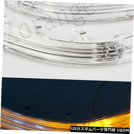 Turn Signal Lamp 2008-2010 VW Touareg LH + RHのためのペアの背面図のドアミラーの回転信号ランプライト Pair Rear View Door Mirror Turn Signal Lamp Light For 2008-2010 VW Touareg LH+RH 【並行輸入品】