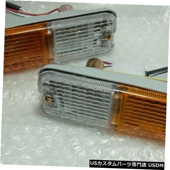 Turn Signal Lamp DAIHATSU F70 ROCKY FEROZA FOURTRAK TURN SIGNAL LAMP ASSY FRONT BUMPER DAIHATSU F70 ROCKY FEROZA FOURTRAK TURN SIGNAL LAMP ASSY FRONT BUMPER 【並行輸入品】