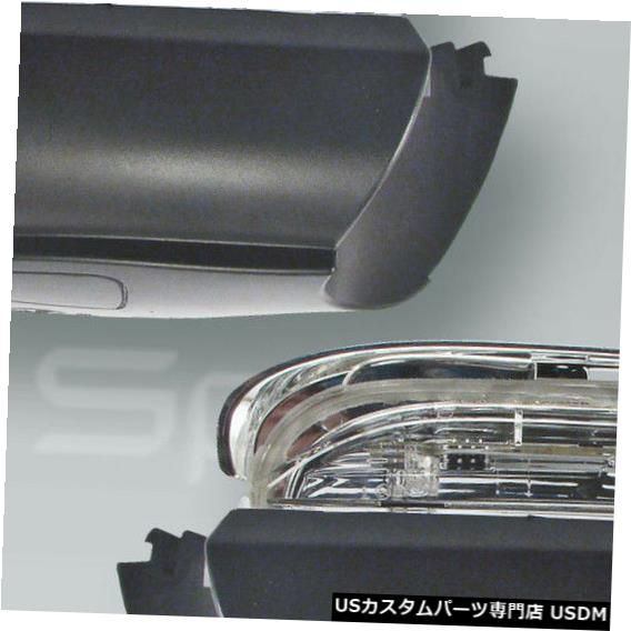 Turn Signal Lamp ドアミラーターンシグナルランプとカバーペアフィット2010-2014 VWゴルフGTI MK6 Door Mirror Turn Signal Lamps and Covers PAIR fits 2010-2014 VW Golf GTI MK6 【並行輸入品】