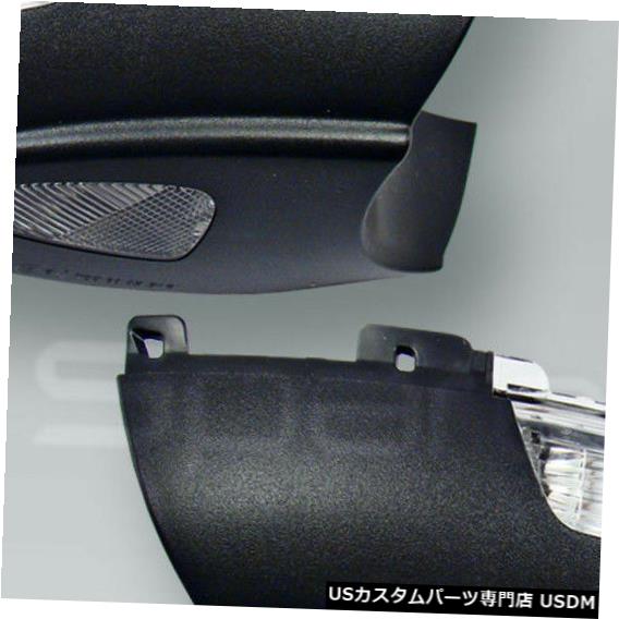 Turn Signal Lamp ドアミラーターンシグナルランプと礼儀ライトペアフィット2009-2017 VWティグアン Door Mirror Turn Signal Lamps with Courtesy Lights PAIR fits 2009-2017 VW Tiguan 【並行輸入品】