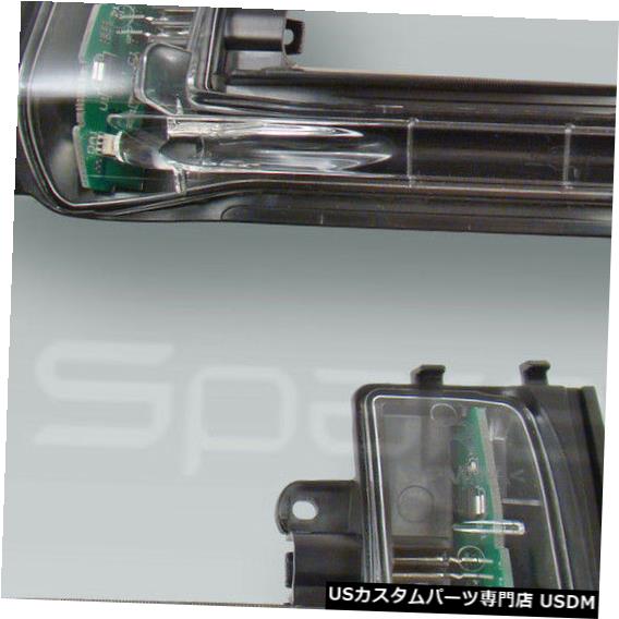 Turn Signal Lamp ドアミラーターンシグナルランプライトペア2010-2016 AUDI A4 S4 A5 S5に適合 Door Mirror Turn Signal Lamps Lights PAIR fits 2010-2016 AUDI A4 S4 A5 S5 【並行輸入品】