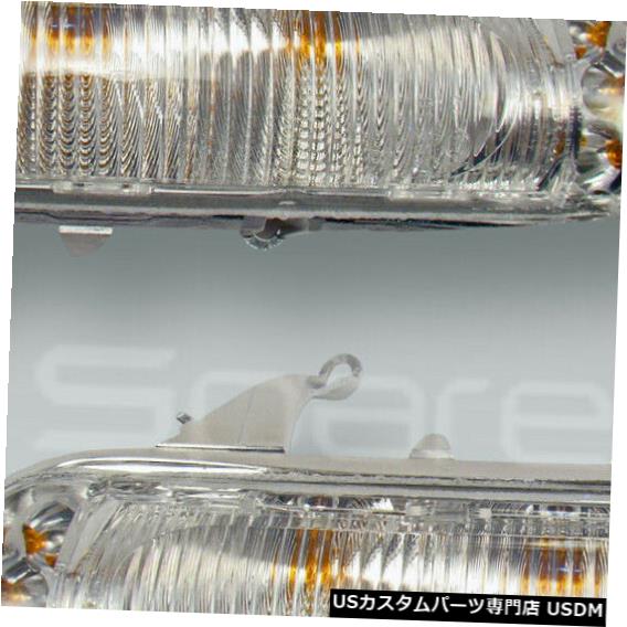 Turn Signal Lamp ULO（OEM）ドアミラーターンシグナルランプライトペアフィット2001-2004 MB SLK R170 ULO (OEM) Door Mirror Turn Signal Lamps Lights PAIR fits 2001-2004 MB SLK R170 【並行輸入品】