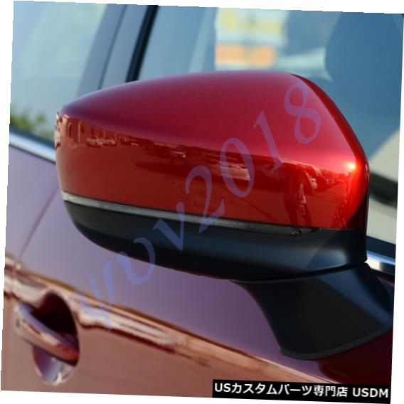 Turn Signal Lamp マツダCX-5 2017-18赤右折熱ターンシグナルランプブラインドスポットミラーc For Mazda CX-5 2017-18 Red Right Fold Heat Turn Signal Lamp Blind Spot Mirror c 【並行輸入品】