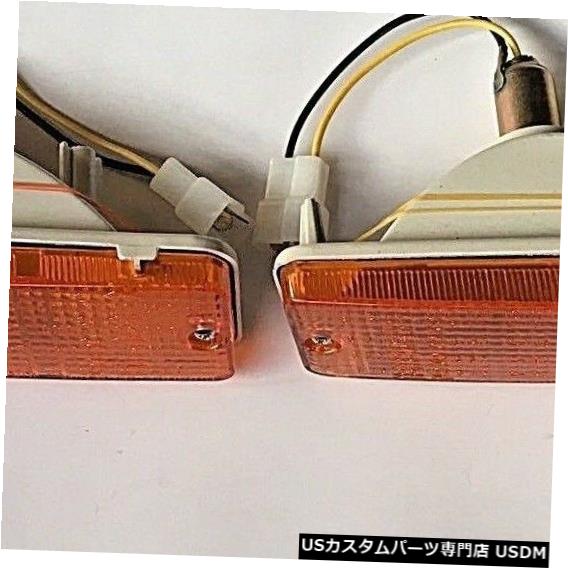 Turn Signal Lamp トヨタハイラックスLN50 LN56 LN60ピックアップ84-88フロントバンパーランプライトターンシグナル Toyota Hilux LN50 LN56 LN60 Pickup 84-88 front bumper lamp lights turn signal 【並行輸入品】