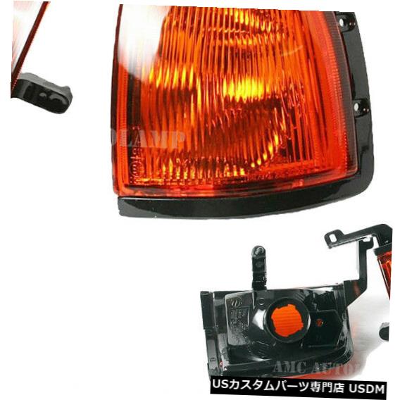 Turn Signal Lamp フォードクーリエPE UTE 1999-2002のコーナーインジケーターライトランプライトLRペア Corner Indicator Light Lamp Lights LR Pair for Ford Courier PE UTE 1999-2002 【並行輸入品】