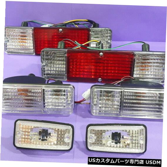 本命ギフト ライト ランプ Lamp Signal Turn スズキジムニーサムライシエラテールライト サイドおよびフロントターンシグナルランプクリスタル Crystal Lamps Signal Turn Front And Light Side Tail Sierra Samurai Jimny Suzuki Bet Obec Go Th