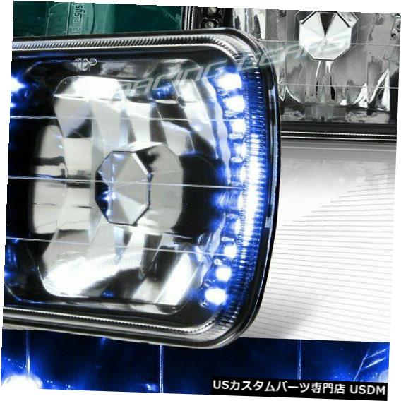 驚きの値段で ライト ランプ X6 7 Headlight H6014 Headlights Led Blue Housing Black Beam Sealed Square H6054 H6052 H6014 7 X6 H6054スクエアシールビームブラックハウジングブルー Ledヘッドライト H6052 Sercomedsa Cl